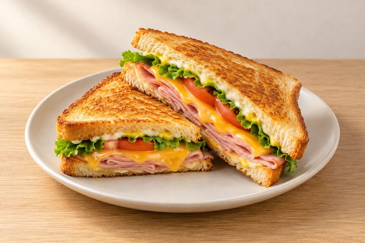Grilled Ham & Cheese