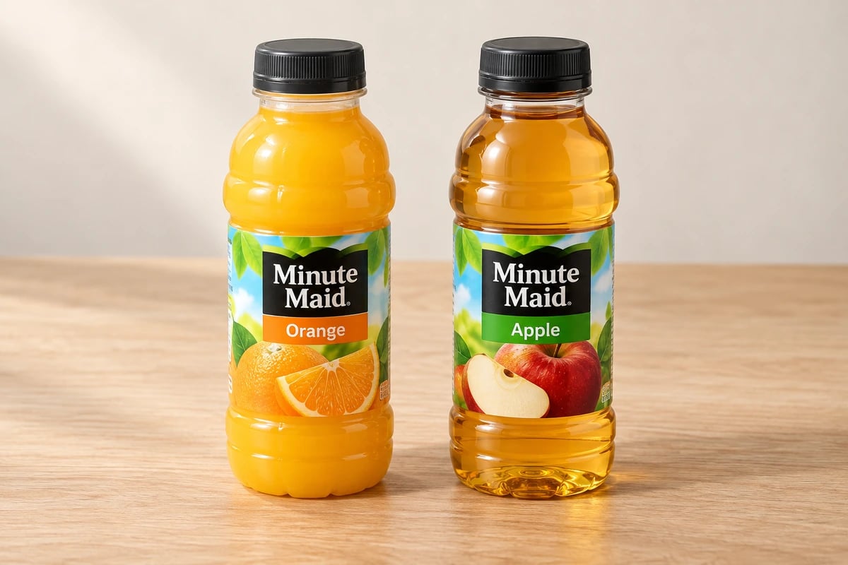 Minute Maid Orange / Apple Juice